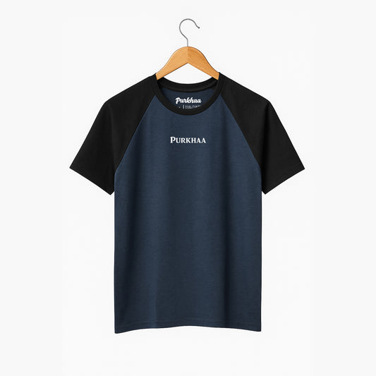 Purkhaa Floral Wrath Raglan Tee