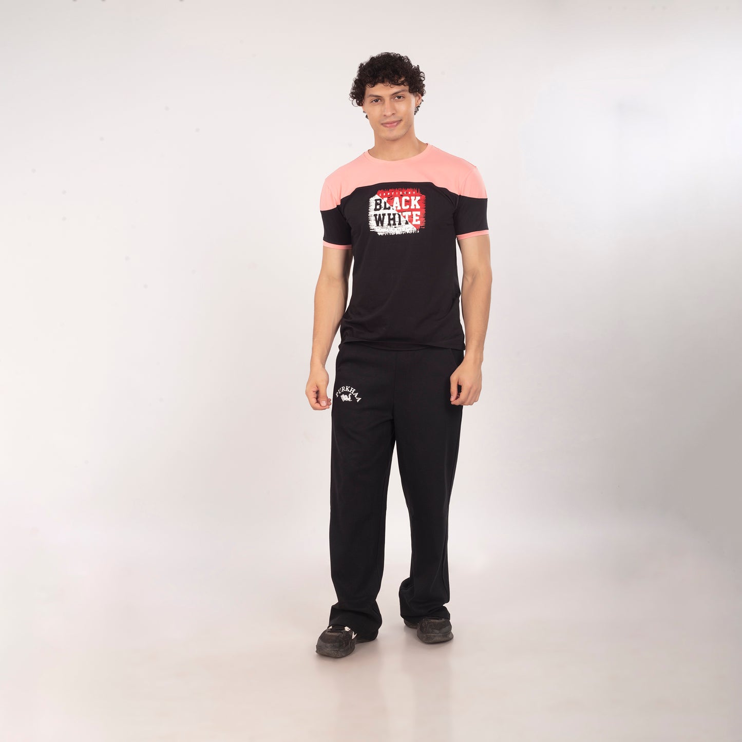 Purkhaa Black/White Tshirt