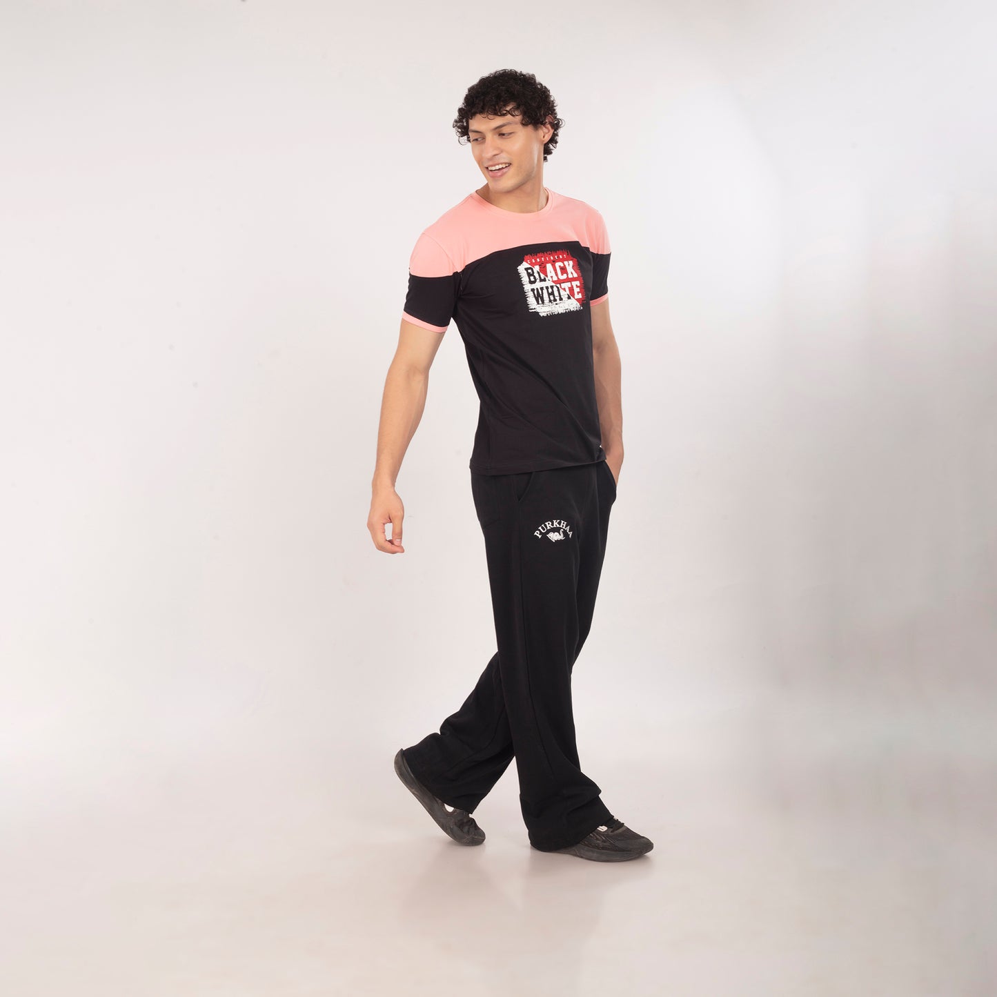 Purkhaa Black/White Tshirt