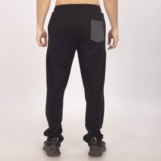 Purkhaa's Premium Cold ❄️ Black With Contrast Back Pocket knit Jogger