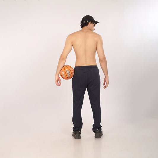 Purkhaa🧳Travel friendly Regular Fit Ink Blue Jogger