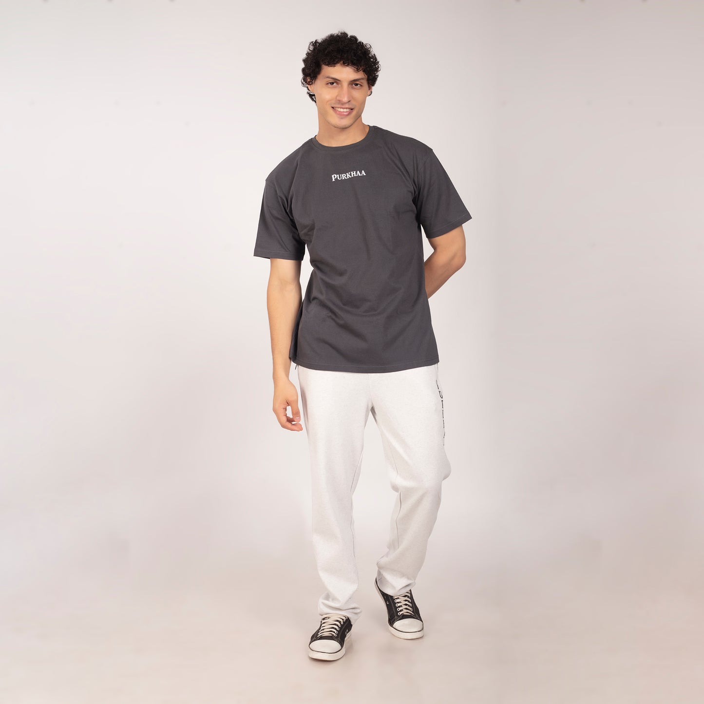 Purkhaa Overcome The Pain Oversize Tee
