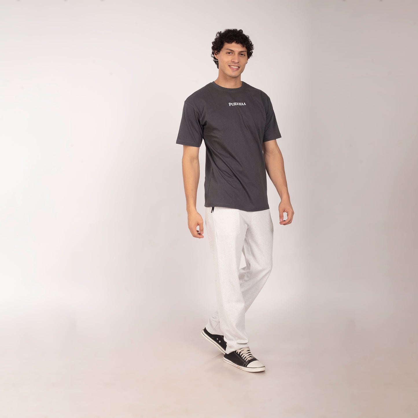 Purkhaa Overcome The Pain Oversize Tee