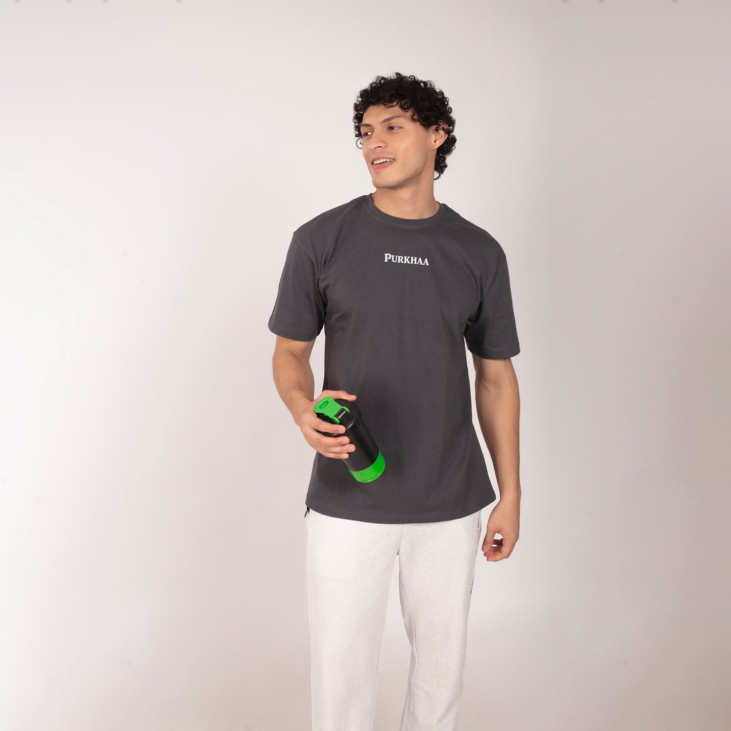 Purkhaa Overcome The Pain Oversize Tee
