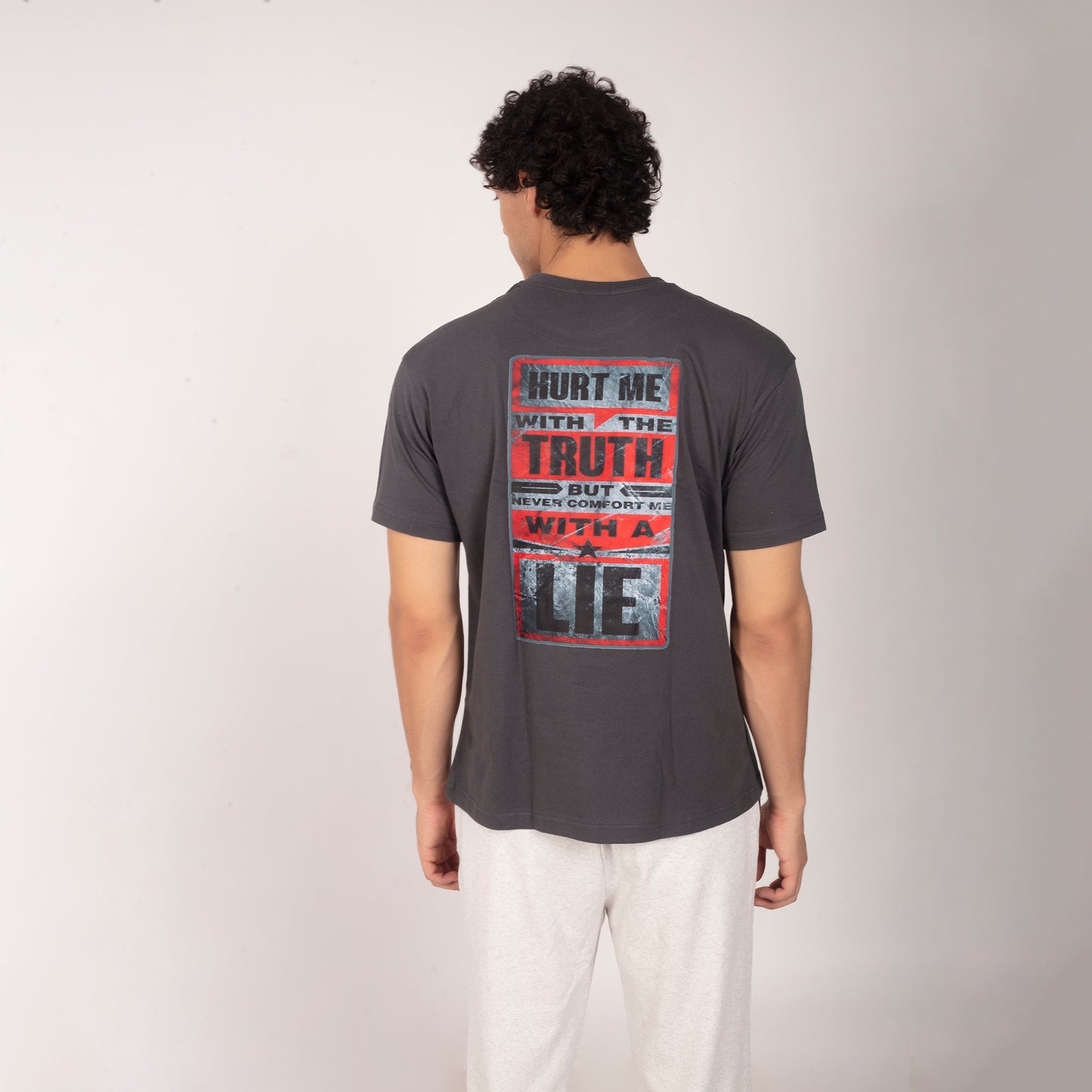 Purkhaa Hurt Me With The Truth Oversize Tee
