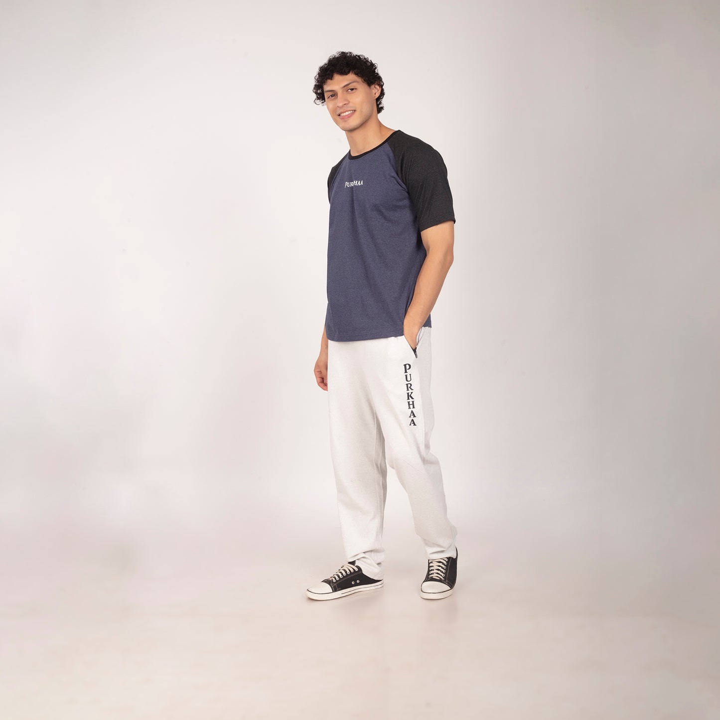 Purkhaa Hard-Man Raglan Tee