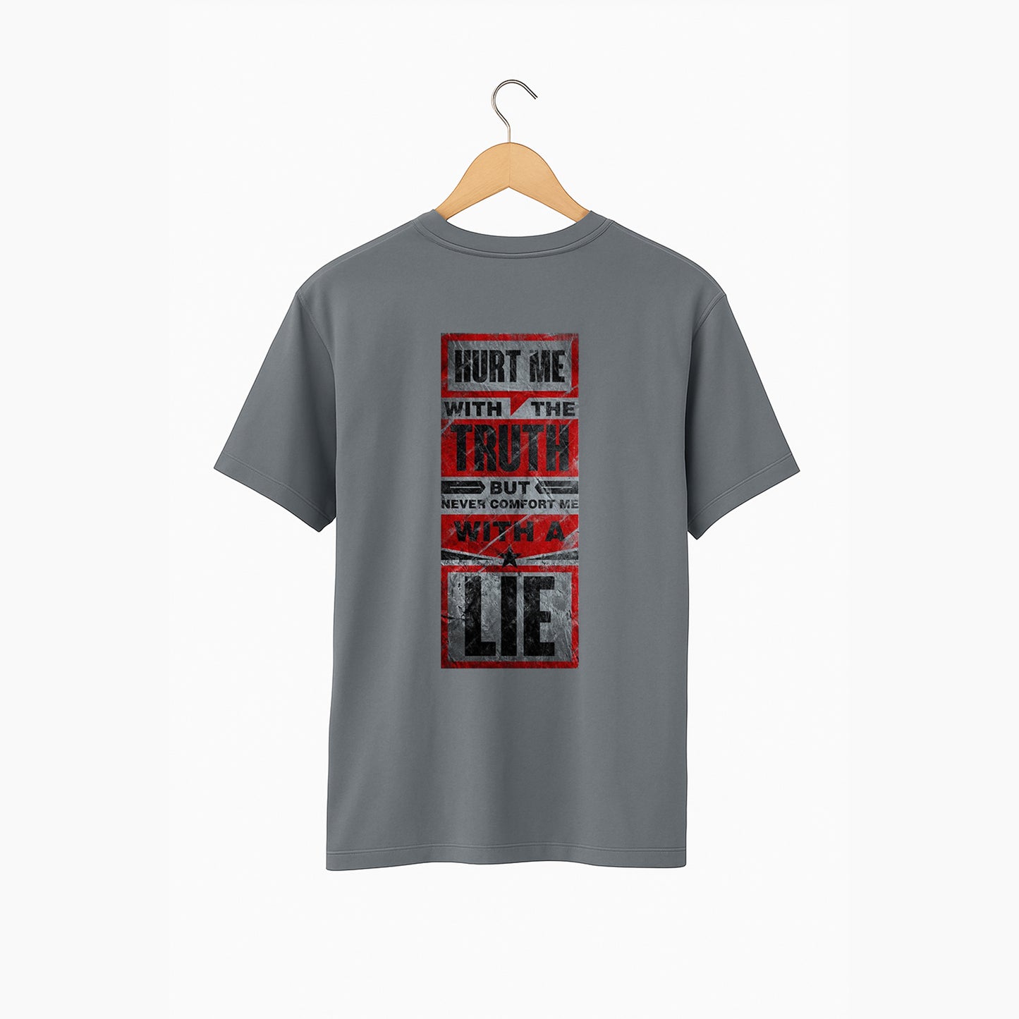 Purkhaa Hurt Me With The Truth Oversize Tee