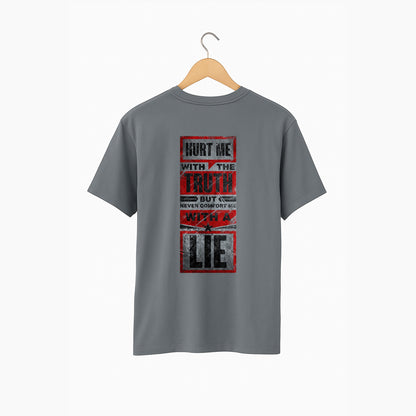 Purkhaa Hurt Me With The Truth Oversize Tee