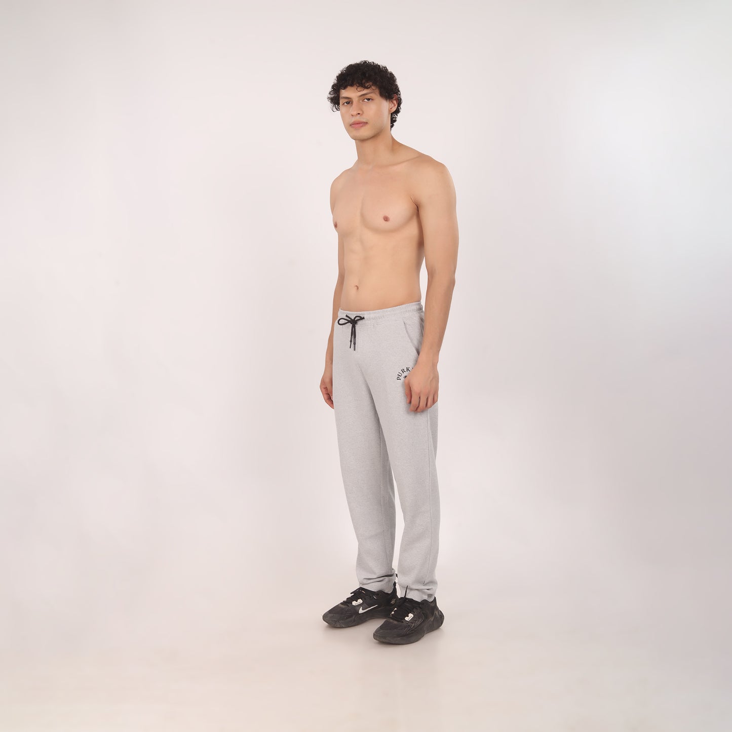 Purkhaa Regular Fit Lt grey Jogger