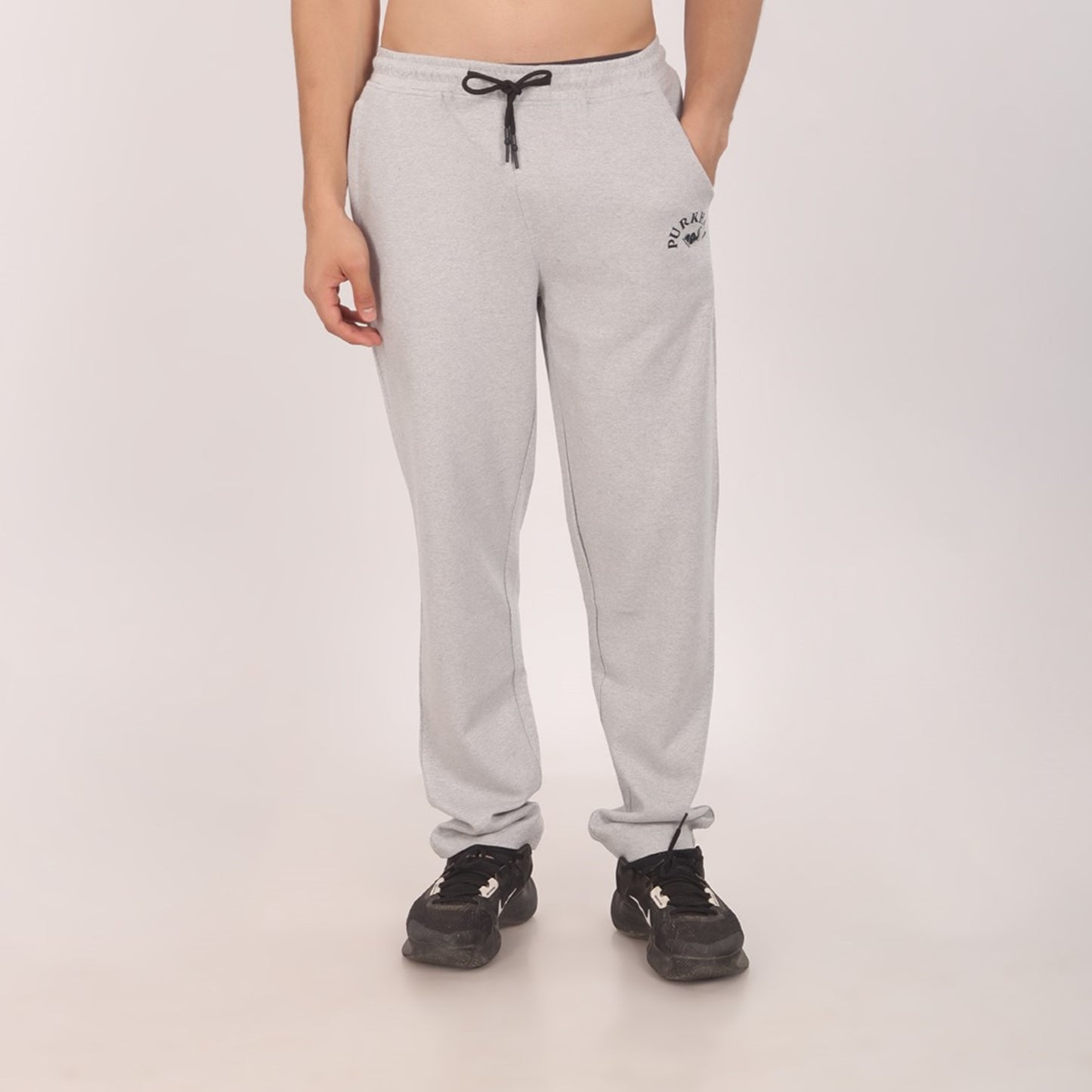 Purkhaa Regular Fit Lt grey Jogger