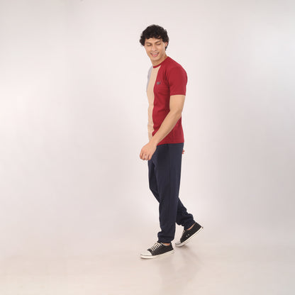 Purkhaa Vertical Flow Logo Tee
