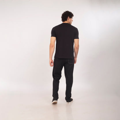 Purkhaa Grayscale Pocket Bloom Tee