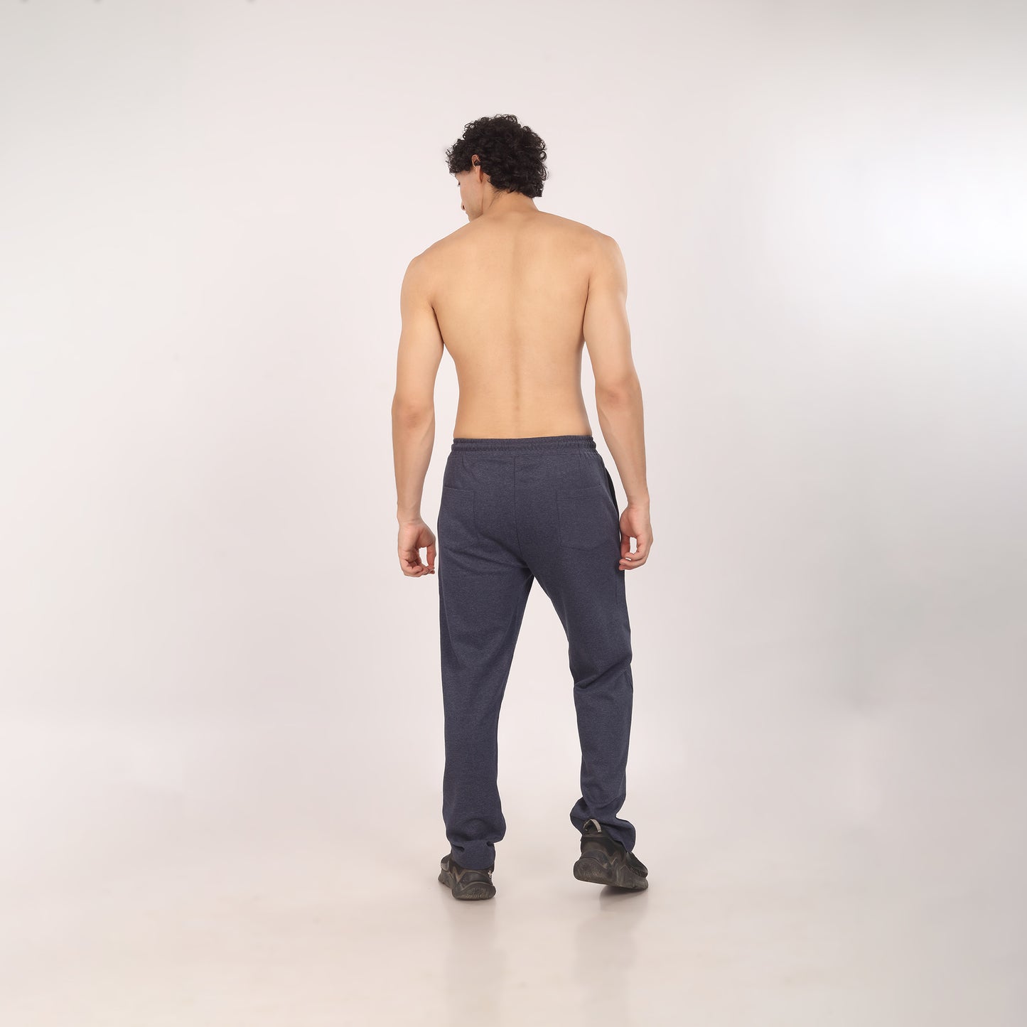 Purkhaa Regular Fit Denim Melange Jogger