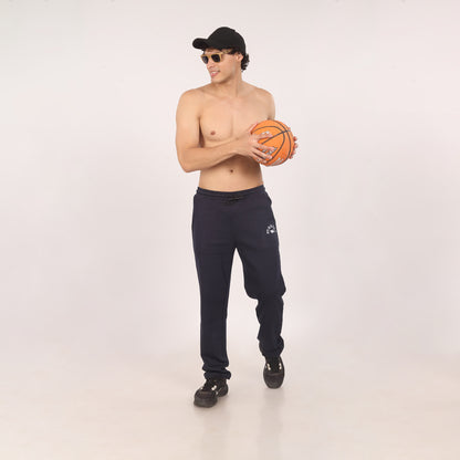 Purkhaa🧳Travel friendly Regular Fit Ink Blue Jogger