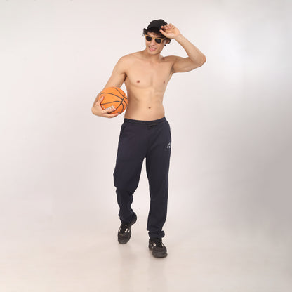 Purkhaa🧳Travel friendly Regular Fit Ink Blue Jogger