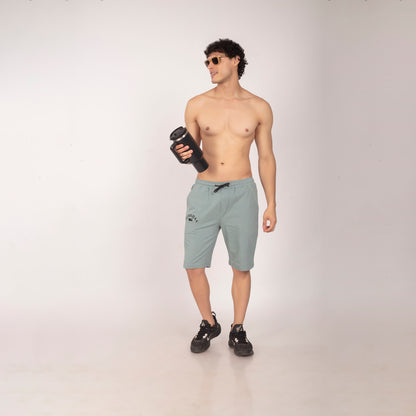 Purkhaa light weight  Sage Green Short