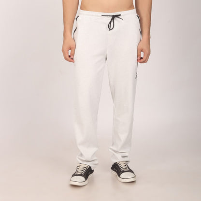 Purkhaa Premium Regular Fit White strip pocket Jogger