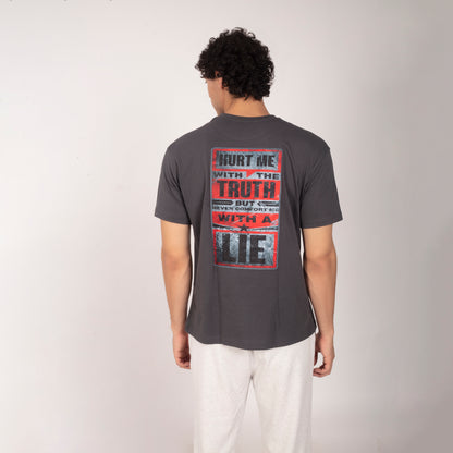 Purkhaa Hurt Me With The Truth Oversize Tee