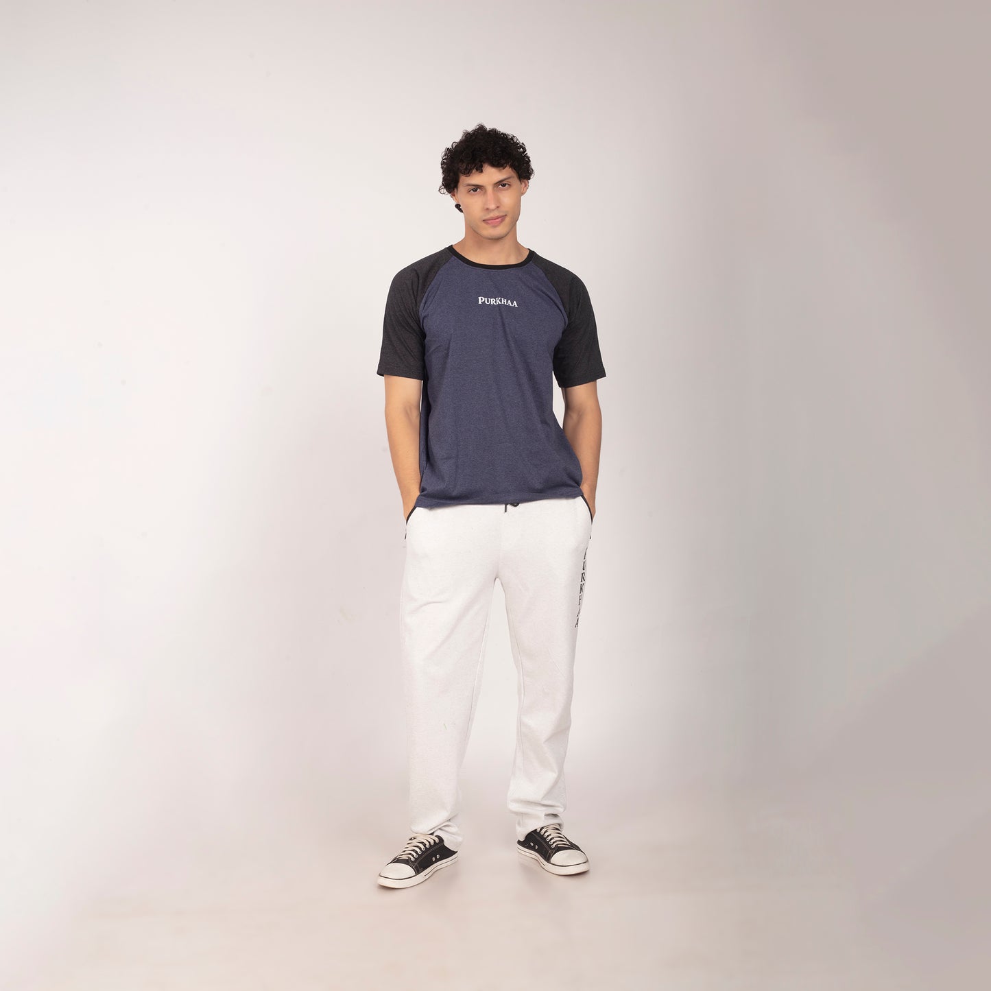 Purkhaa Floral Wrath Raglan Tee